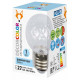Лампа светодиодная Volpe Decor color LED-D45-1W/6000K/E27/CL/С PINEAPPLE UL-00010065