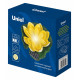 Светильник на солнечной батарее Uniel USL-S-827/PT060 YELLOW WATERLILY UL-00011600