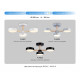 Люстра на штанге Ambrella Light Comfort LineTech FL4821