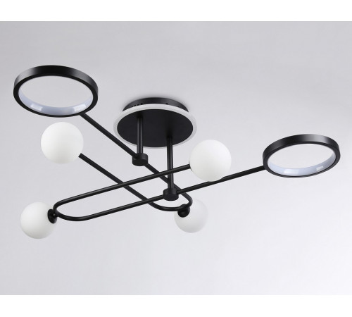 Потолочная люстра Ambrella Light Comfort LineTech FL66232 Потолочная люстра Ambrella Light Comfort LineTech FL66232