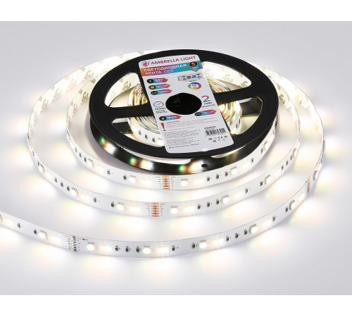 Светодиодная лента Ambrella Light LED Strip 24В 5050+2835 13Вт/м RGB+3000-6500K 5м IP20 GS4501 Светодиодная лента Ambrella Light LED Strip 24В 5050+2835 13Вт/м RGB+3000-6500K 5м IP20 GS4501