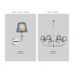 Подвесная люстра Ambrella Light High Light Ceramo Classic LH75061