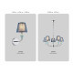 Подвесная люстра Ambrella Light High Light Ceramo Classic LH75063