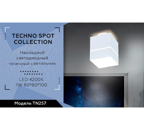 Потолочный светодиодный светильник Ambrella Light Techno Spot TN257 Потолочный светодиодный светильник Ambrella Light Techno Spot TN257