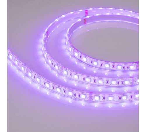 Светодиодная лента герметичная Arlight RTW-PU-B60-12.5mm 24V RGB (14.4 W/m, IP68, Wire 2m, 5m) 029515(3)