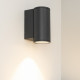 Уличный настенный светодиодный светильник Arlight LGD-Forma-Wall-R90-12W Warm3000 029976