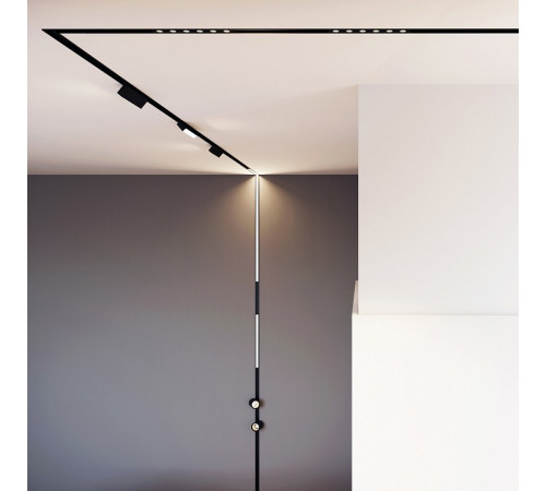 Трековый светодиодный светильник Arlight Mag-Dots-25-L400-12W Day4000 032825 Трековый светодиодный светильник Arlight Mag-Dots-25-L400-12W Day4000 032825