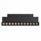 Трековый магнитный светильник Arlight MAG-ORIENT-DOTS-FOLD-S230-12W Day4000-MIX (BK, 30 deg, 48V, DALI) 041864