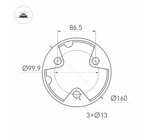 Ландшафтный светильник Arlight LGD-FRESNEL-BOLL-H800-20W Day4000-MIX 045539 Ландшафтный светильник Arlight LGD-FRESNEL-BOLL-H800-20W Day4000-MIX 045539
