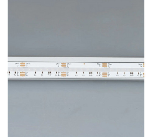 Светодиодная лента Arlight CSP-X840-12mm 24V RGBW-Day (17.2 W/m, IP20, 5m)  046936