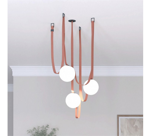 Трековый однофазный светильник Denkirs Belty orb DK5550-BK