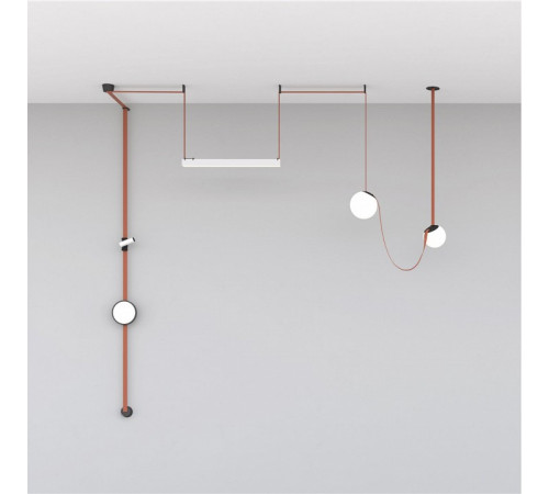 Трековый однофазный светильник Denkirs Belty Orb DK5553-BK Трековый однофазный светильник Denkirs Belty Orb DK5553-BK