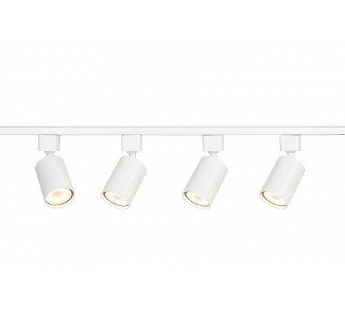 Трековый однофазный светильник (4 шт.) Эра TR70-SET4-GU10-WH Б0063933