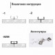 Накладной алюминиевый профиль М1506 Fiberli 14120101