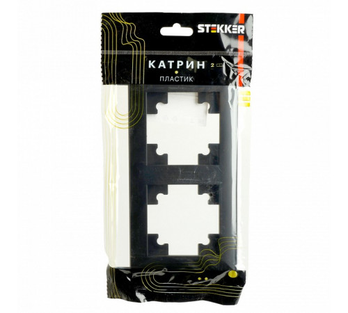 Рамка 2-местная Stekker Катрин 39813 PFR00-7001-05 Рамка 2-местная Stekker Катрин 39813 PFR00-7001-05