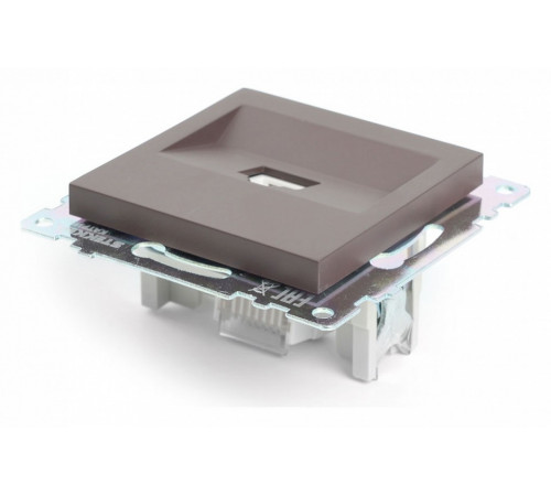 Розетка компьютерная 1-местная RJ-45 Stekker Катрин GLS00-7107-04 49023 Розетка компьютерная 1-местная RJ-45 Stekker Катрин GLS00-7107-04 49023