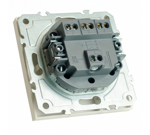 Выключатель трехклавишный Stekker RSW10-5108-01 Эмили 49870 Выключатель трехклавишный Stekker RSW10-5108-01 Эмили 49870