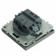 Выключатель 1-клавишный c индикатором Stekker Эмили RSW10-5101-10 49941