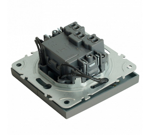 Выключатель 2-клавишный c индикатором Stekker Эмили RSW10-5102-10 49942