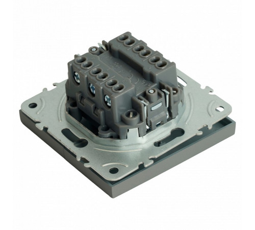 Переключатель 2-клавишный Stekker Эмили RSW10-5107-10 49947