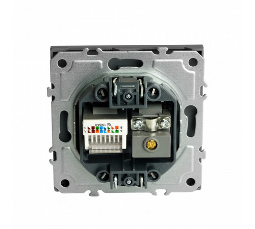 Розетка TV + компьютерная RJ-45 Stekker Эмили RST00-5106-10 49950 Розетка TV + компьютерная RJ-45 Stekker Эмили RST00-5106-10 49950