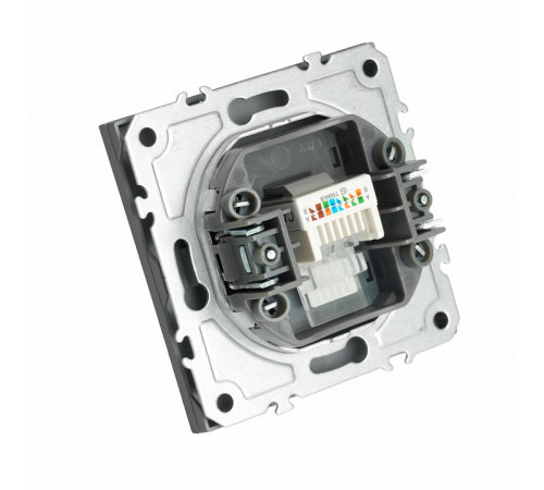 Розетка компьютерная 1-местная RJ-45 Stekker RST00-5117-10 Эмили 49951 Розетка компьютерная 1-местная RJ-45 Stekker RST00-5117-10 Эмили 49951