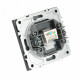 Розетка компьютерная 1-местная RJ-45 Stekker RST00-5117-10 Эмили 49951