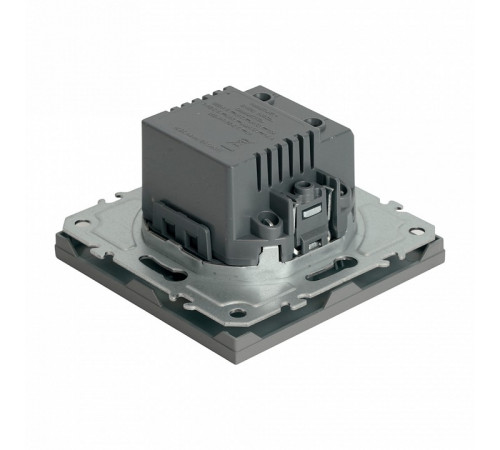 Розетка 2-местная USB + Type C Stekker Эмили RST10-5115-10 49957