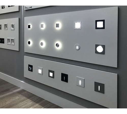 Встраиваемый светильник Italline DL 3019 grey Встраиваемый светильник Italline DL 3019 grey