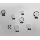 Потолочный светодиодный светильник Italline M04-525-175 white 4000K