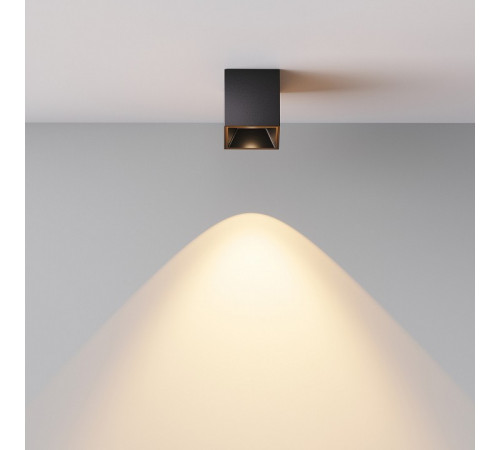 Накладной светильник Maytoni Alfa LED C064CL-5W2.7K-SQ-B Накладной светильник Maytoni Alfa LED C064CL-5W2.7K-SQ-B