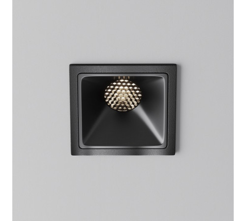 Встраиваемый светильник Maytoni Alfa LED DL043-01-10W4K-SQ-B-1 Встраиваемый светильник Maytoni Alfa LED DL043-01-10W4K-SQ-B-1