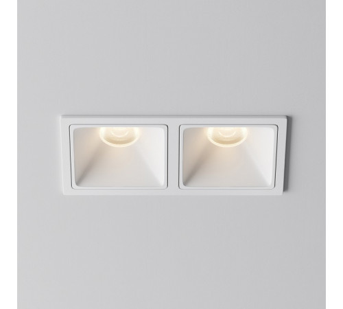 Встраиваемый светильник Maytoni Alfa Led Downlight DL043-02-10W3K-SQ-W-1 Встраиваемый светильник Maytoni Alfa Led Downlight DL043-02-10W3K-SQ-W-1