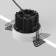 Встраиваемый светильник Maytoni Round DL058-12W2.7K-TRS-B