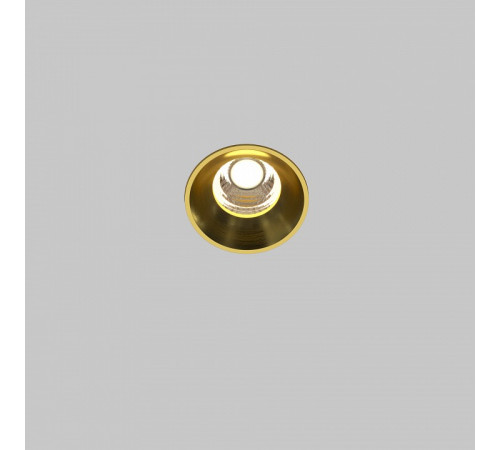 Встраиваемый светильник Maytoni Round DL058-7W3K-TRS-BS Встраиваемый светильник Maytoni Round DL058-7W3K-TRS-BS