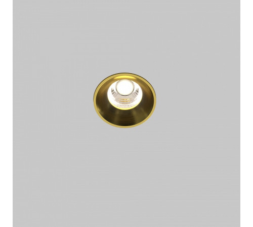 Встраиваемый светильник Maytoni Round DL058-7W4K-TRS-BS Встраиваемый светильник Maytoni Round DL058-7W4K-TRS-BS