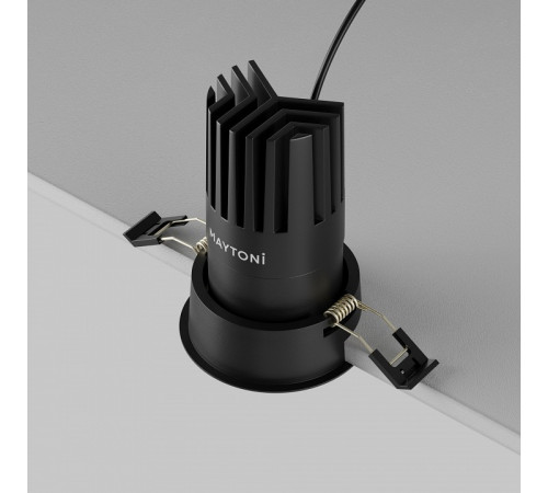 Встраиваемый светильник Maytoni Dip DL118-15W-2.7K-B