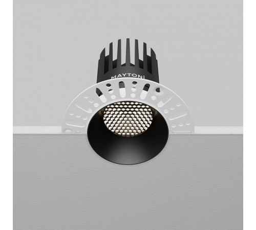 Встраиваемый светильник Maytoni Dip DL121-15W-4K-TRS-B Встраиваемый светильник Maytoni Dip DL121-15W-4K-TRS-B