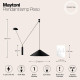 Подвесной светильник Maytoni Technical Peso P080PL-01B