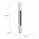 Трековый магнитный светильник Reluce 13004-9.3-001UR magnetic LED24W BK