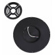 Настенно-потолочный светильник Sonex Alfa black 7660/24L
