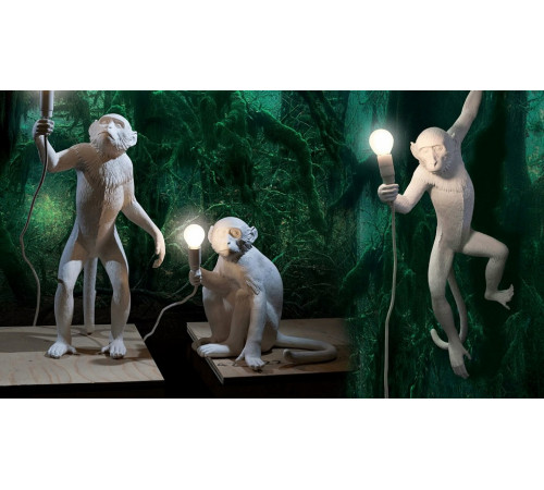 Абажур Seletti Monkey Lamp 14918 WHI