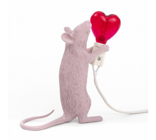 Настольная лампа Seletti Mouse Lamp 15220SV Настольная лампа Seletti Mouse Lamp 15220SV