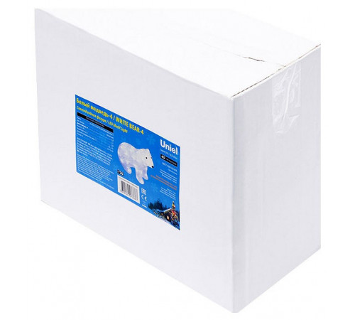 Фигура белый медведь Uniel ULD-M3125-040/STA WHITE IP20 WHITE BEAR-4 11037 Фигура белый медведь Uniel ULD-M3125-040/STA WHITE IP20 WHITE BEAR-4 11037