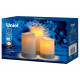 Садовый светильник на солнечной батарее Uniel USL-S-816/PT150 CANDLE SET3 UL-00009381