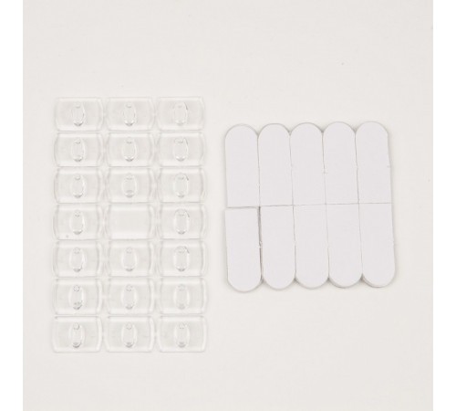 Крючки для монтажа гирлянд Uniel UCC-Y11 CLEAR 020 POLYBAG UL-00009937