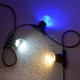 Лампа светодиодная Volpe Decor color LED-D45-1W/BLUE/E27/CL/С PINEAPPLE UL-00010066