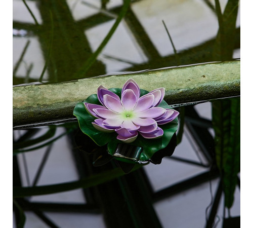 Светильник на солнечной батарее Uniel USL-S-828/PT060 PURPLE WATERLILY UL-00011601