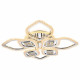 Потолочная светодиодная люстра Ambrella Light Acrylica Ice FA283