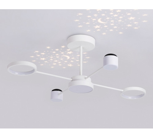 Люстра на штанге Ambrella Light Comfort LineTech FL51631 Люстра на штанге Ambrella Light Comfort LineTech FL51631
